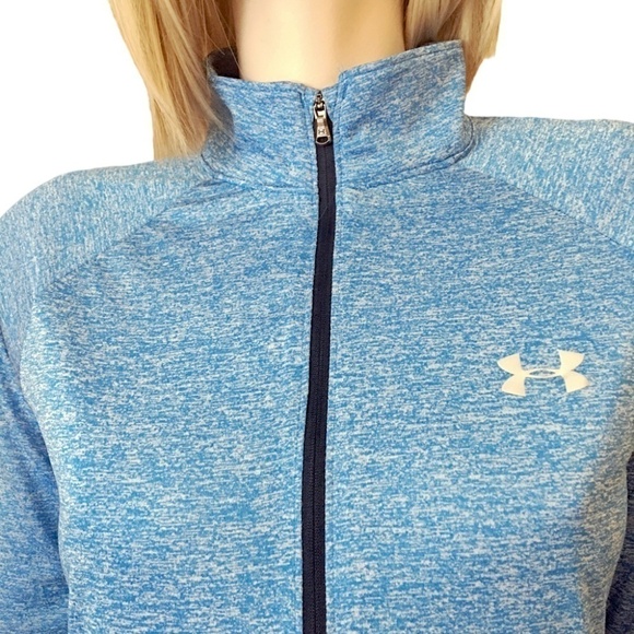 Under Armour Top Heat Gear Half Β½ Zip Front Pullover Shirt Active Wear Jacket - Picture 7 of 16